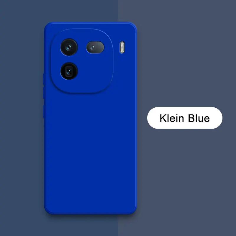 Square Liquid Silicone Phone Case for VIVO IQOO 12 Pro Back Cover IQOO12 12Pro 360 Protective Soft Shockproof Shield Armor Funda