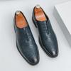 Fashionable Men Formal Leather Shoes British Lace-up Business Office Leather Shoes Wedding Banquet Shoes Sizes 38-46 Men Shoes