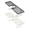 Faucet Holder U-Shaped Large Capacity Design Organizer No Drilling Waterproof Rust-Proof Drainage Rack for Toothbrushes Cups Facial Cleanser