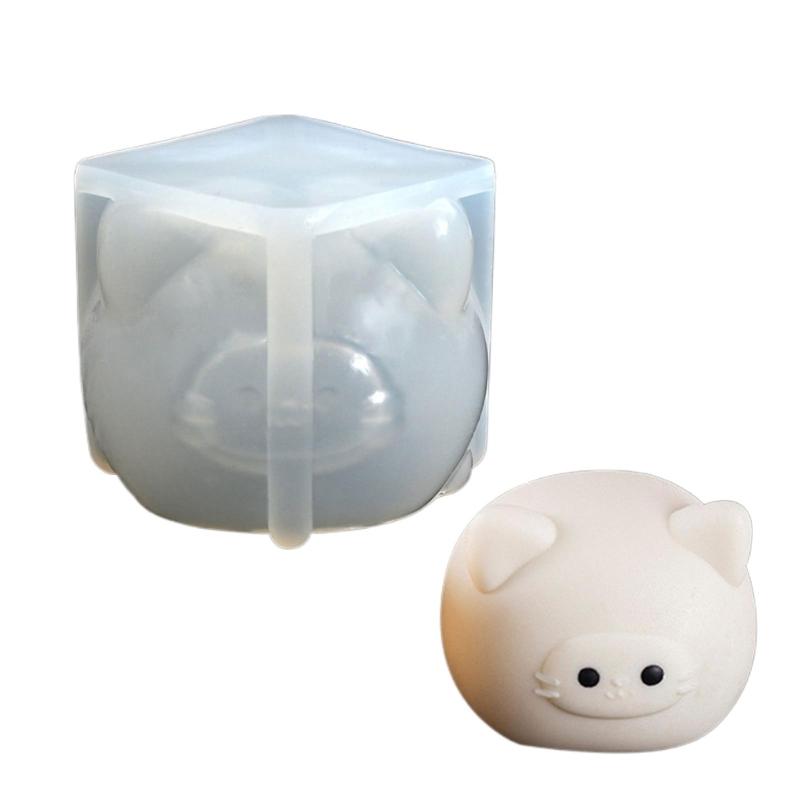 Lustige Tierpuddings Silikonformen für Fondant Schokolade und Backen Ideal für Hobbybäcker und Heimwerker