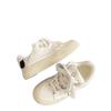 Sweet Explosive Change Niche Original Embroidery Cute Bread Shoes Women's New Summer Breathable Thick-soled White Shoes