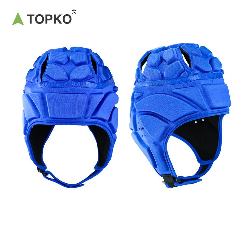 TOPKO Torwarthelm Fußballtorwart Rugby Rollschuhe Skater HELM Reithelm