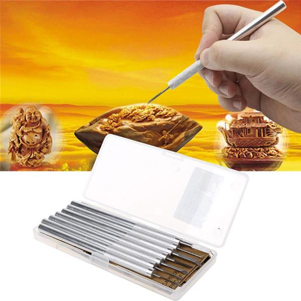 Wood Carving Knife Tool Set Mini Walnut Carving Aluminum Engraving Machine