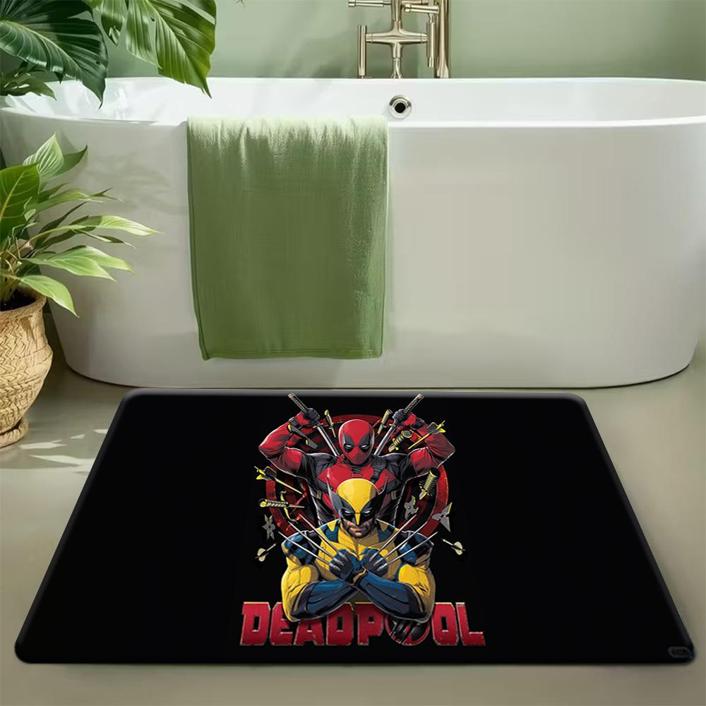 1pc for Marvel Spider Man Themed Door Mat Non-Slip Floor Rug Ideal Gift for Valentine'S Day Birthday Christmas Housewarming Pe