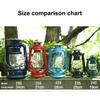 1Pc 25Cm Bronze Kerosene Lamp Retro Horse Lamp Camping Lamp Outdoor Tent Lamp Emergency Camping Portable Hanging Lamp