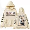 Anime Demon Slayer Shinazugawa Sanemi Hoodie Harajuku Hip Hop Pullover Tops Sweatshirt Gift