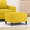 Vidaxl Footstool, Yellow, 60X50X41 Cm, Velvet