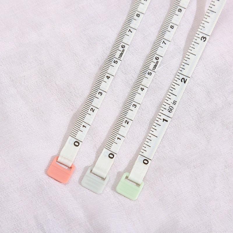 150cm/60" Tape Measures Portable Retractable Ruler Children Height Ruler Centimeter Inch Roll Sewing Measuring Tape Tool