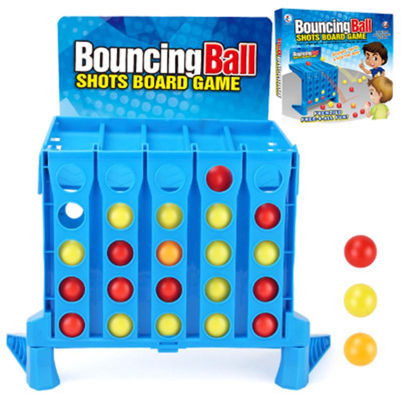 3D Ejection Toy: Four-in-a-Row Interactive Multiplayer Chess Game