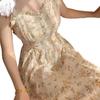 Sweet Floral French Summer Dress: Fairy-Style Camisole