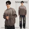 BE Men's American Retro Gradient Knit Sweater - Autumn/Winter Collection