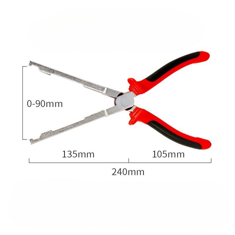 9Inch Glow Plug Removal Tool Straight Jaw Pliers Glow Plug Connector Puller Pliers for Car Engine Repair Tool
