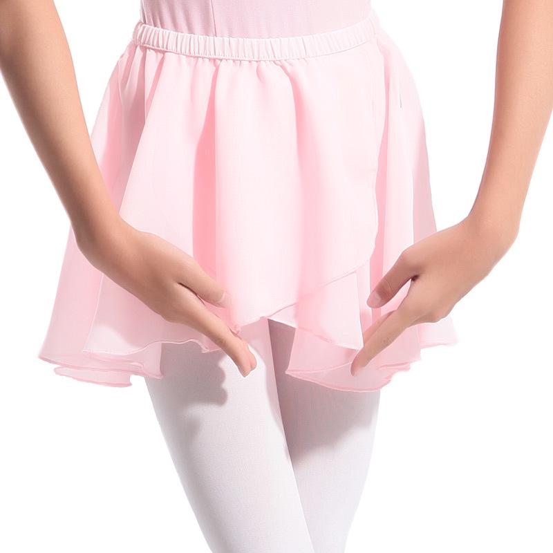 Kashiwaya Women's Ballet Leotard with Chiffon Wrap Skirt, Multi-Color