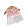 Spring and Summer New Style Pet Cat and Dog Clothes Sweet Teddy Bear-style Dress
