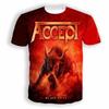 Vintage Men's T-shirt Classic Band Accept 3D Printed T Shirts Man Women Hip Hop Short Sleeve Tee Fashion Street Men Top Clothing