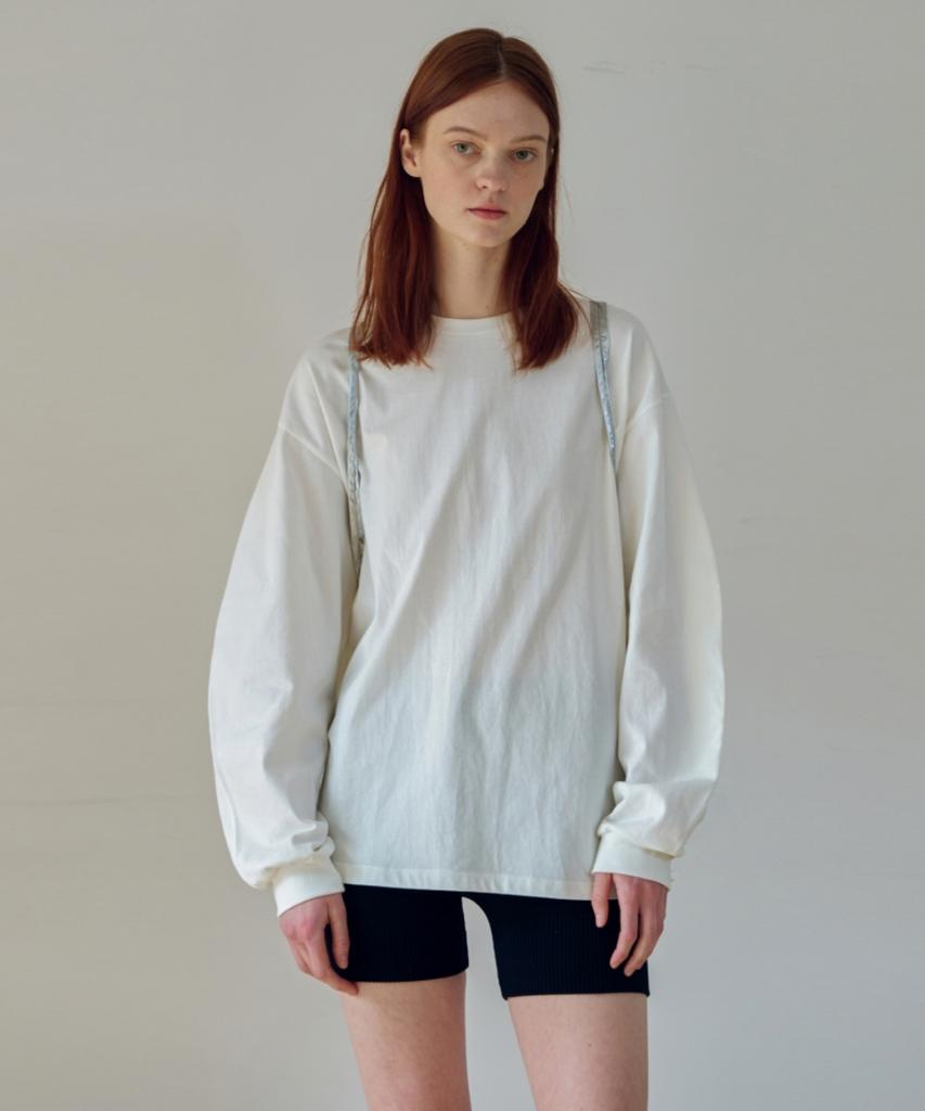 UNNOUT Oversized Volume T-Shirt Marshmallow