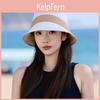 Sun Protection Wide Brim Fisherman Hat With Breathable Polyester For Beach And Travel