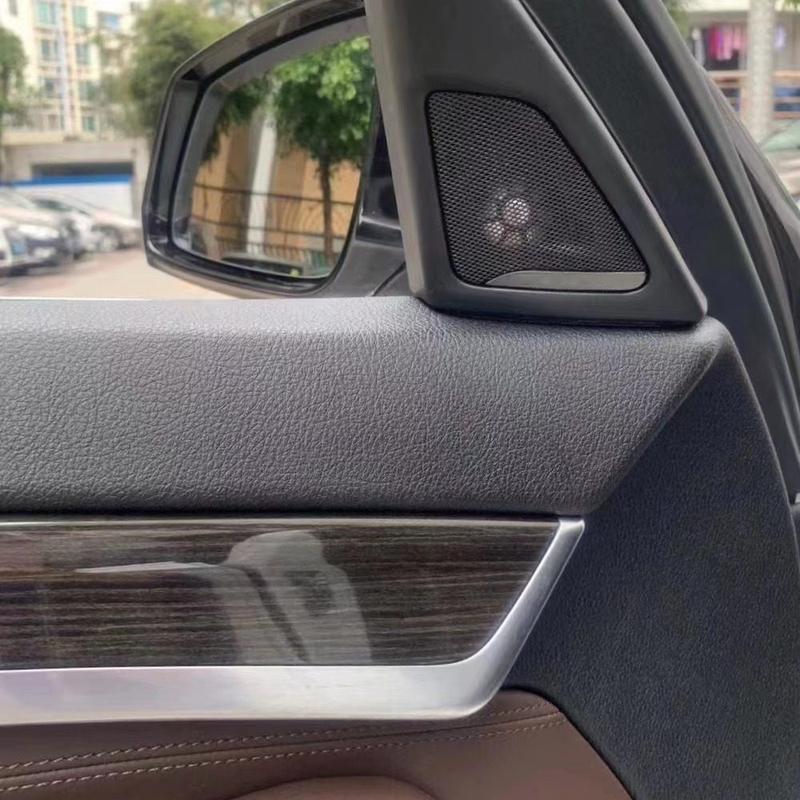 For BMW 5 Series F10 F11 Front Door Speaker Tweeter Cover For BMW Head Treble Horn Loudspeakers With Cable Speakers Accessories