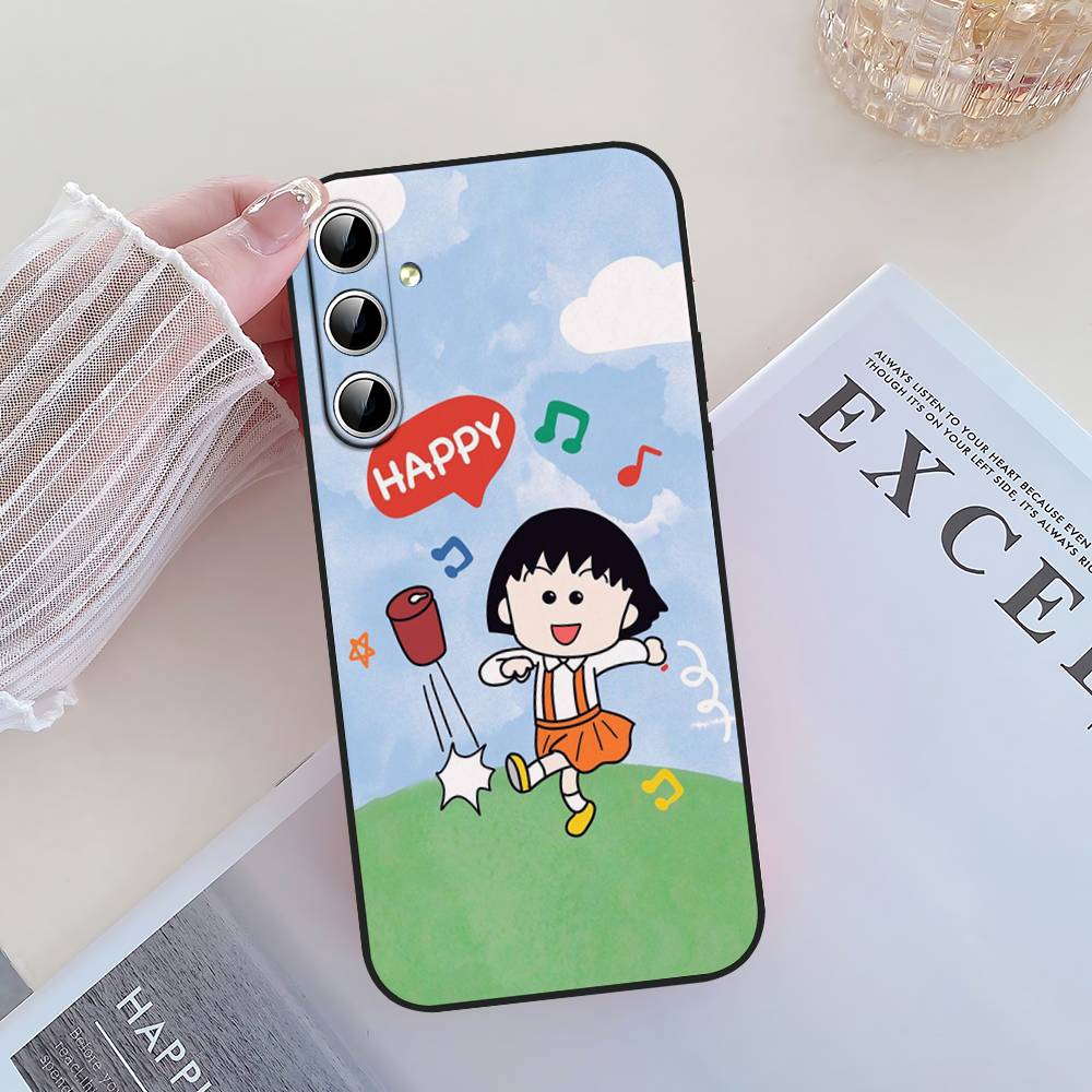 Chibi Maruko Chan Phone Case For Samsung Galaxy S21 S22 S23 S24ULTRA S25ULTRA FE Ultra Plus5G A52S S26 Soft Cover