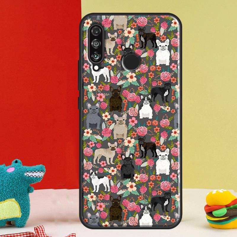 Cute French Bulldog For Huawei Nova 12s 12i 11i 8i 9 10 SE Y91 Y90 Y60 Y70 Y72 Y61 P20 P40 P30 Lite P60 Pro Case