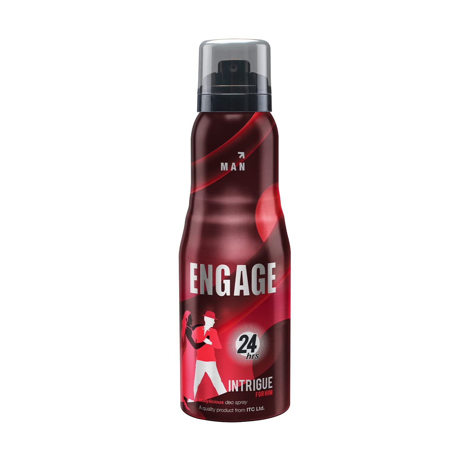 

Engage Intrigue For Him Deodorant Body Spray 165ml Long Lasting Warm Seductive Skin Friendly Fragrance For Men Everyday Use
