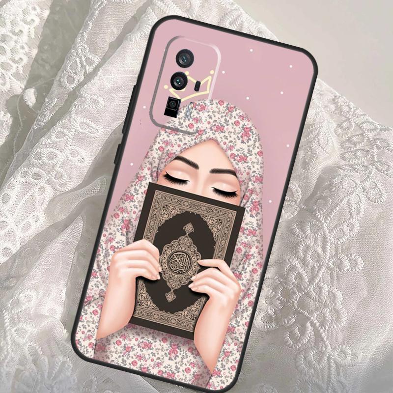 

Muslim Islamic Girls Arabic Hijab Case For Xiaomi 14T Pro 13T 12T 11T 13 14 Ultra POCO X6 F6 Pro M6 X3 X5 M5s F3 F5 Cover Xiaomi 14T