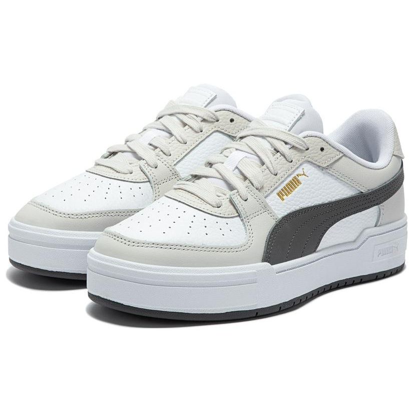 PUMA Ca Pro Unisex Low Top Sneakers Gray White Green 386083-04