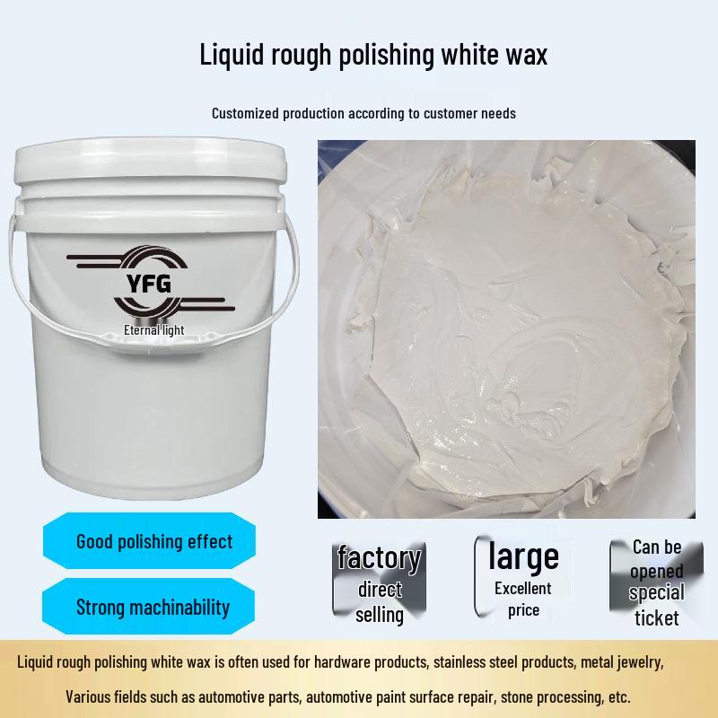 Metal Mirror Polishing Wax for Stainless Steel and Aluminum - Long-Lasting Shine and Mirror Effect