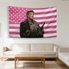 SSupernatural DDean Winchester American Flag Poster Jensen Ackles SPN Fan Gift Decor