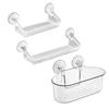 Suction Cup Shower Shelf Bathroom Storage Holder Wall Shelf Shower Basket