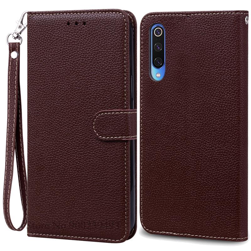 Mi 9 Lite Case Leather Flip Cover for Xiaomi Mi 9 Case Mi 9 Lite / Mi 9 SE Phone Case For Xiaomi Mi9 Se Mi 9se 9lite Cover Funda