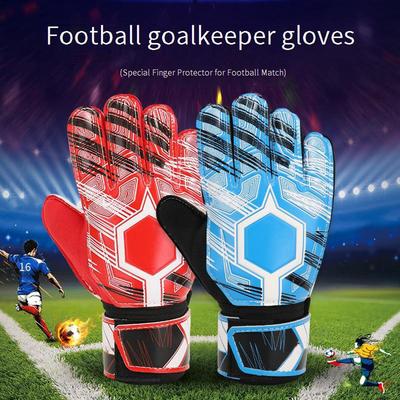 Professional Football Gloves for Adults Children Breathable Wear-resistant Thickened Finger Protector Anti-Slip Feature for
