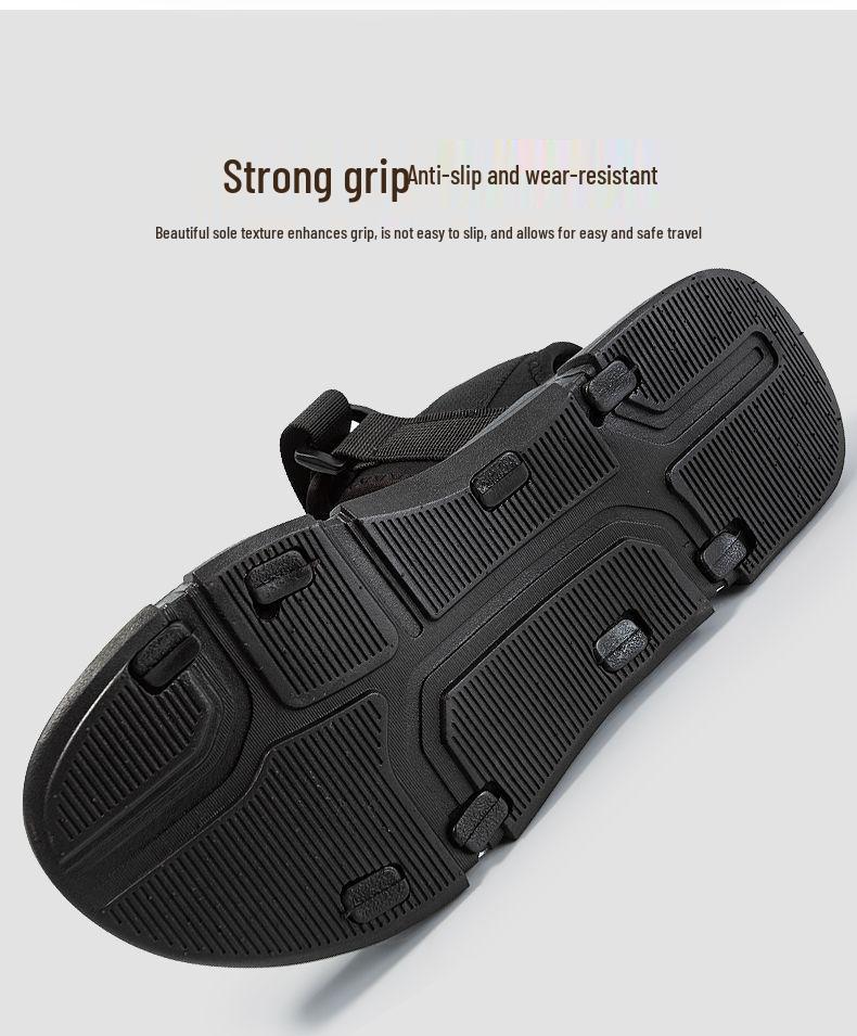 Men's Summer Sandals: Non-slip, Odor-resistant, Outdoor Sports & Driving Footwear for the Beach