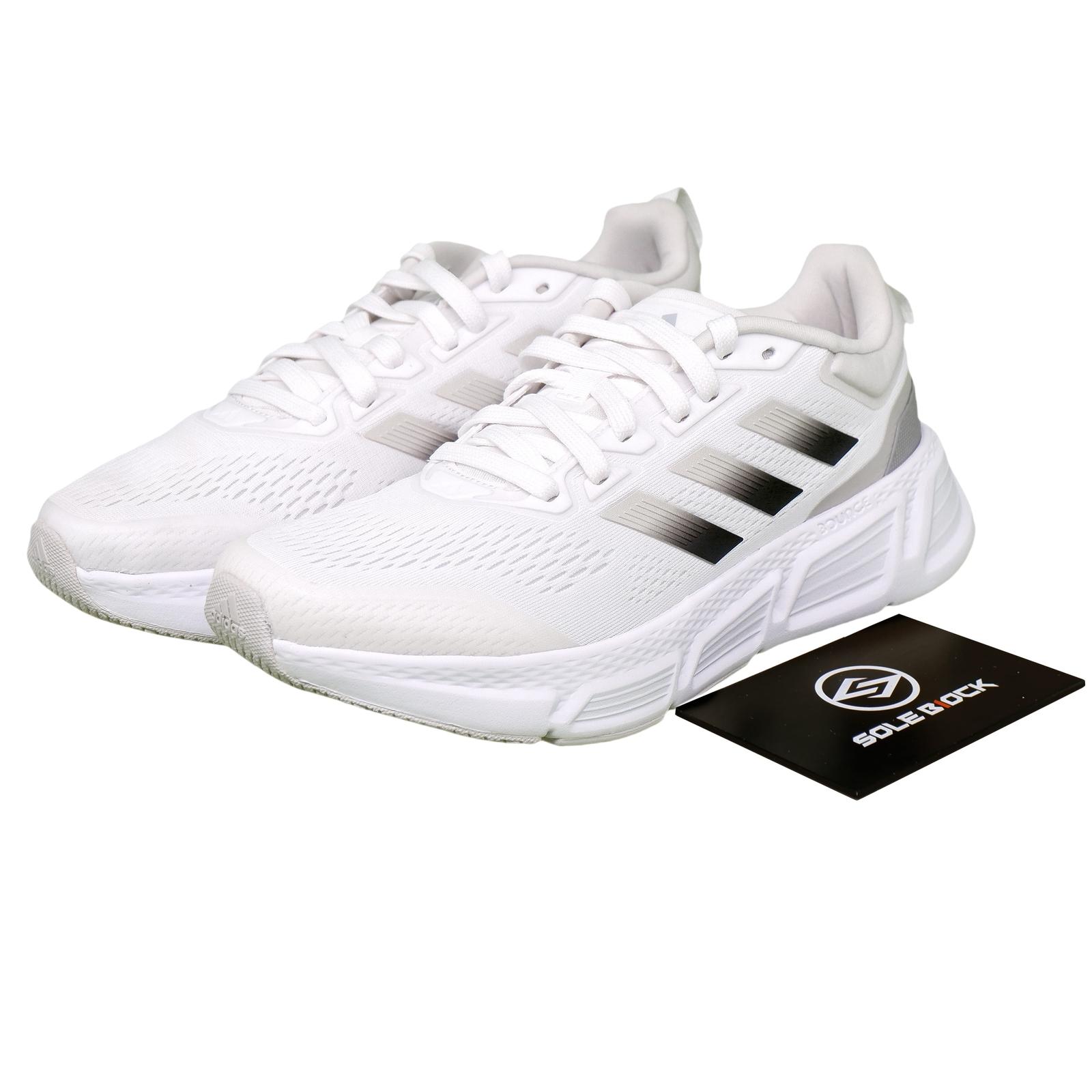 

adidas Questar White Black Gradient Stripes Men s GZ0630 40