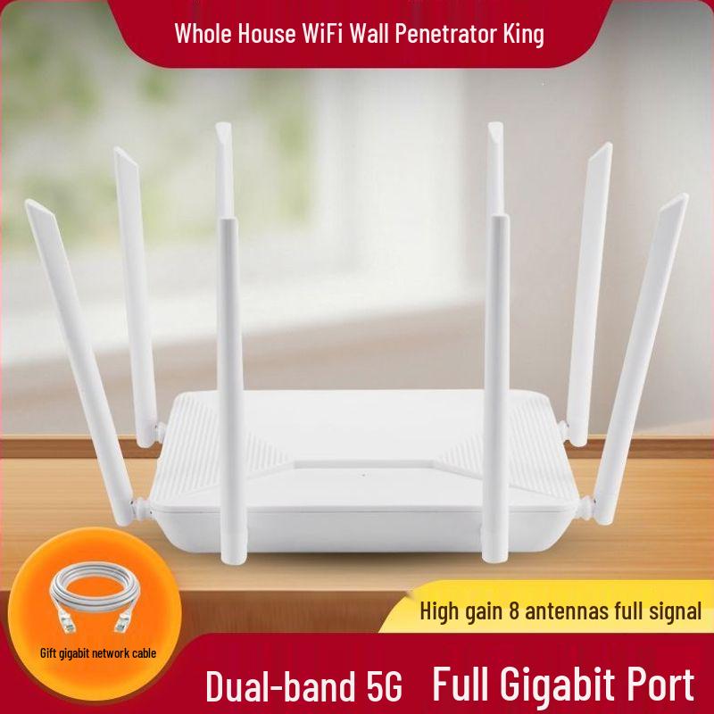 High-Power Dual-Frequency 5G Gaming WiFi Router with Gigabit Port