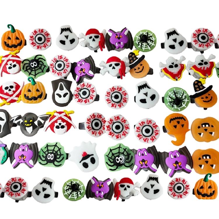 Dekorace na párty Připravené Svítící Halloweenské Prsteny Vytvářejte Elegantní Designy s Jasnými Dlouhotrvajícími Barvami Denní Ležérní Nošení