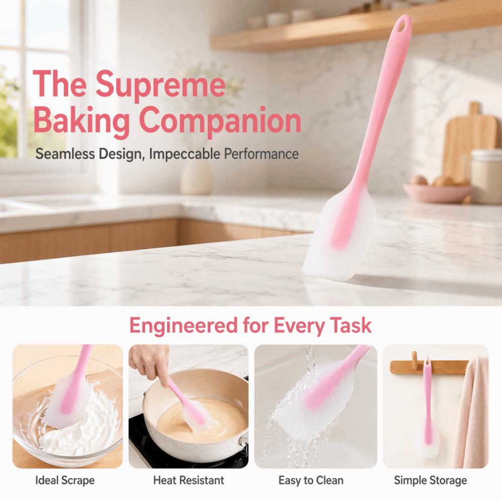 4PCS Double Sided Curve Silicone Baking Utensils Silicone Cooking Utensils Baking Cooking