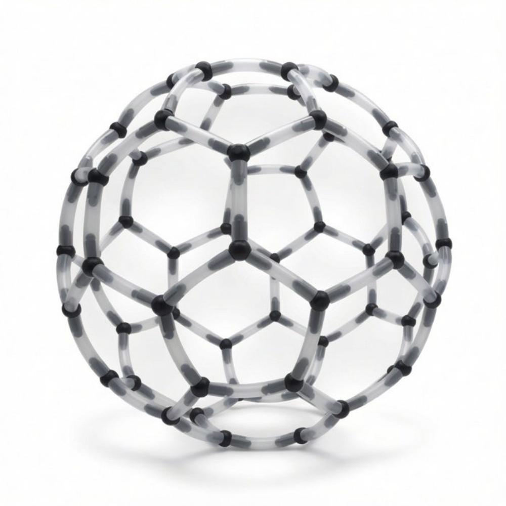 

Diy Creative 3D Build C60 Fullerene Tensegrity Stick Structure Stem Geometric Science Fun Kids Educational Teaching Tool Present Set