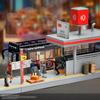 DIY 1/64 Metro Station Model Unassembly Collection Ornament Crafts Building Miniature