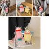 Funny Big Mouth Woven Crossbody Bag For Daily Casual Wear
