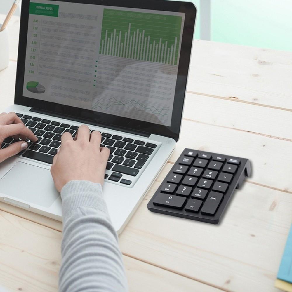 USB 2.4G 22 Keys Numerical Keyboard 22 Keys Digital Numpad Number Pad Mini Digital Keypad  Office