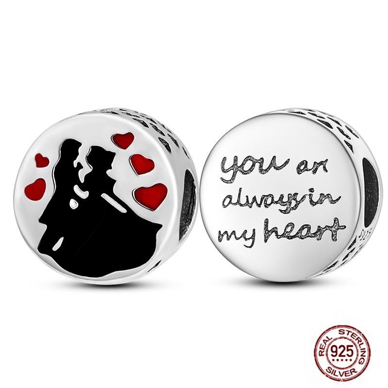 Fits Original Red Colorful Charmscopper Love Heart Bike Travel Race Car For Women Bracelet Christmas Gift Beads Diy Jewelry