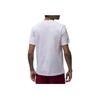 Jordan Brand Letter Print Pattern Ribbed Crew Neck Comfortable Short Sleeve T-Shirt Men T-Shirts White FN6027-100