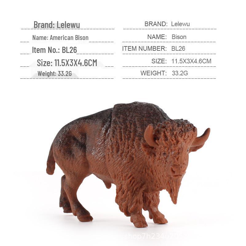 12-Piece Wild Animal Figurine Set: Hippo, Lion, Zebra, Rhino - Educational Models for Kids