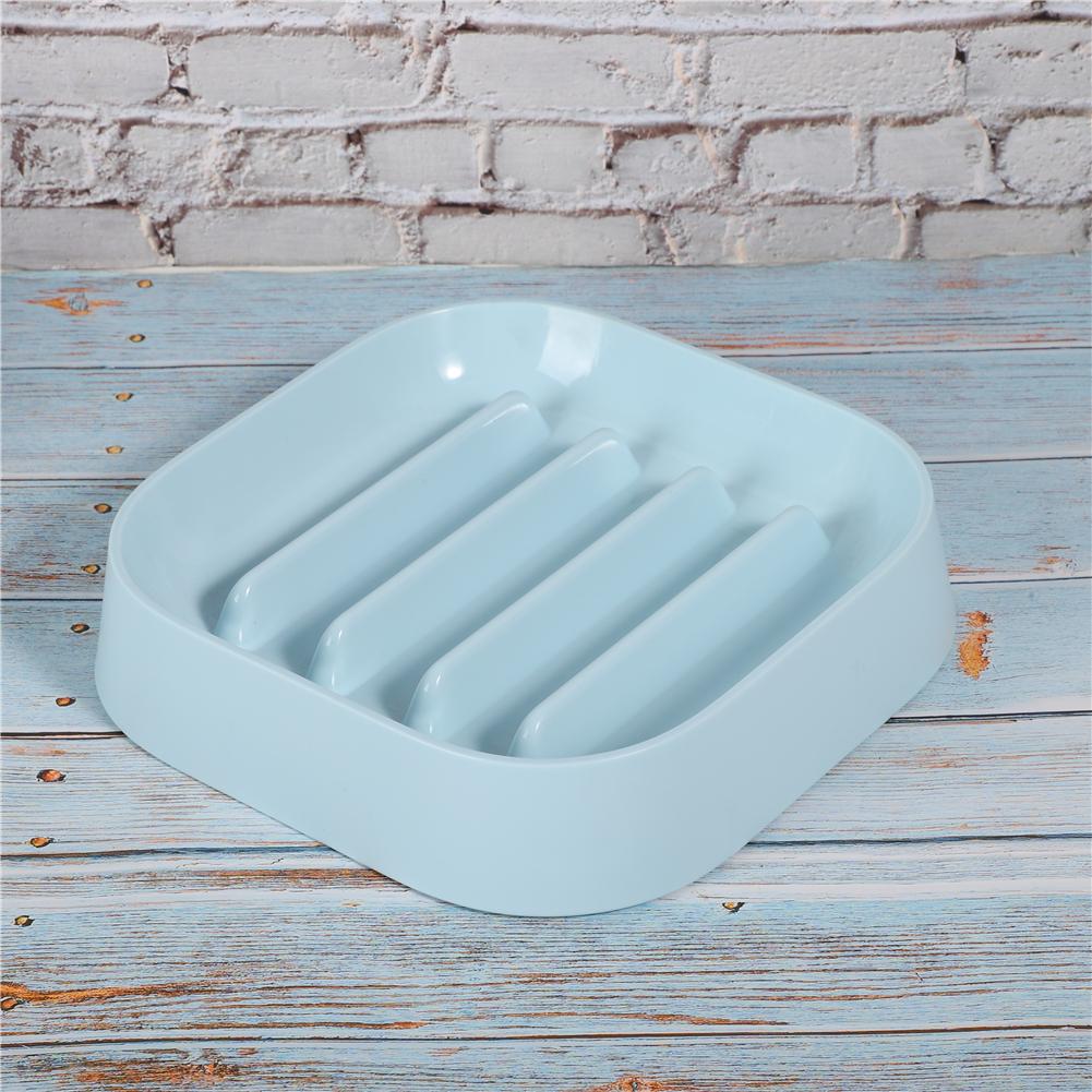 Food Grade Plastic   Shape Pet Slow Food Anti Choking Feeding Bowl Supplies with Bottom Anti-Skid Pad for Cats Dogs(Blue )