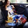 1 stuks Sonic the Hedgehog Sonic Deken, Zachte Plaid Dekens voor Bank, Sofa .B075
