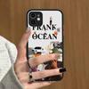 Singer F-Frank O-Ocean Silicone Matte Phone Case For Iphone 13 14 15 16 Pro Max 11 12 X Xs Max Soft Cover