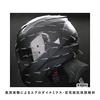 Komine HK-171 FL System Helmet for Motorcycles, Basalt Gray, XL