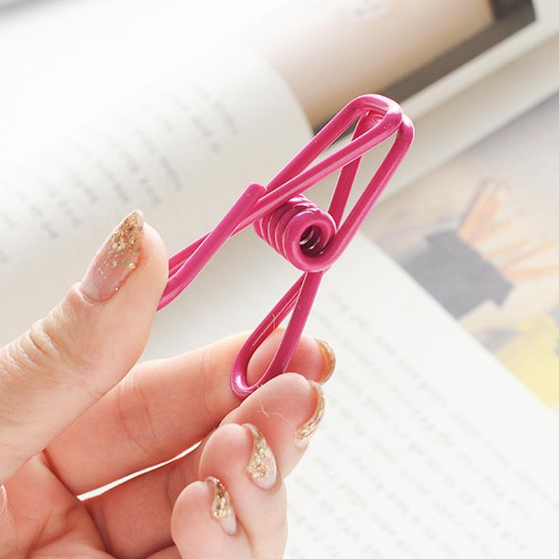10Pcs Clothing Hanger Multicolor Notes Letter Paper Organizer Multipurpose Home Living Clothes Hangers Assorted Chip Bag Clips  Jewelry Accessory
