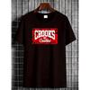 European Sizes Men' & Unisex Crooks Castles Brand T-Shirt with Iconic Print - Streetwear Casual Round Neck Tee, Machine Washable Digital